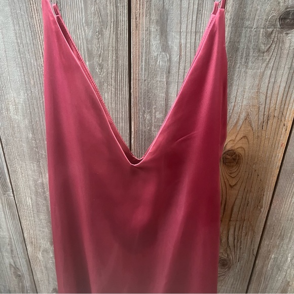 Vici X Hayley Mauve Pink Slip Dress - Picture 4 of 9